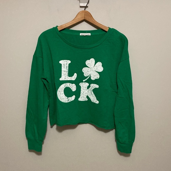 Grayson Threads Women's Luck Lounge Pajama Top Long Sleeve, Size Medium - Picture 2 of 8